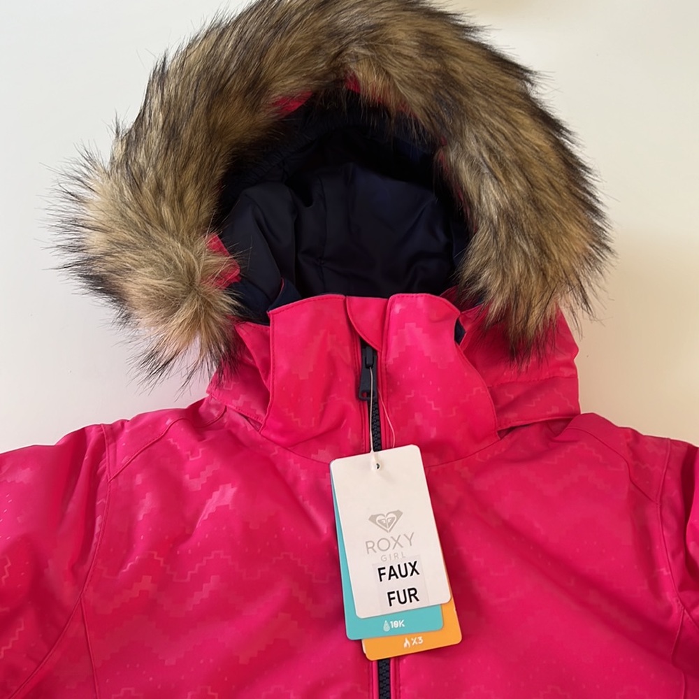 ROXY girls ski/snow coat  -NWT - Picture 2 of 6